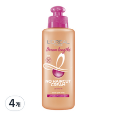 로레알파리 드림랭스 노 헤어컷 크림, 200ml, 4개