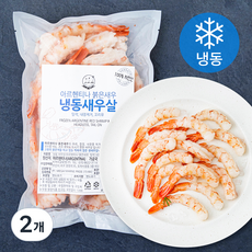 바다몰 자연산 붉은새우 (냉동), 600g(특대), 2개