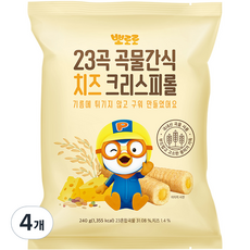 뽀로로 크리스피롤, 치즈맛, 240g, 4개