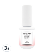 켄지코 커버 빌더 젤네일 15g, 핑크, 3개