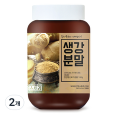 건강스토리 국내산 생강 가루, 100g, 2개