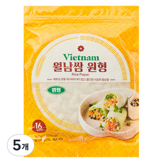 원형 월남쌈, 300g, 5개