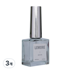 르모어 네일아트 매니큐어 베이스코트 10ml, 3개
