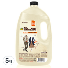 테크 울드라이 오리지널 중성세제 본품, 2.5L, 5개