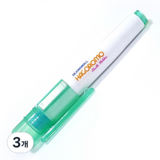 HAGOROMO 粉筆磁吸架 綠色蓋, 混色, 3個