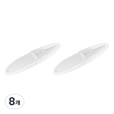 바우마켓 유아 귀 코 핀셋 화이트, 8개, 1개입