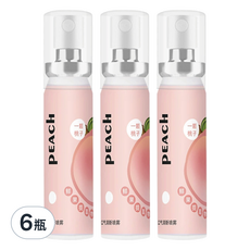 小麥購物 口腔噴霧 S374 蜜桃 33g, 20ml, 6瓶
