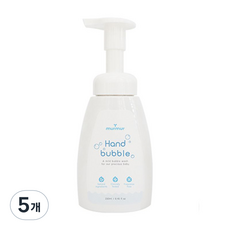 머머 핸드 버블워시 250ml, 무향, 5개
