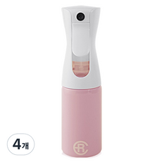 에어라파 압축 스프레이 분무기 소형 160ml, 핑크, 4개
