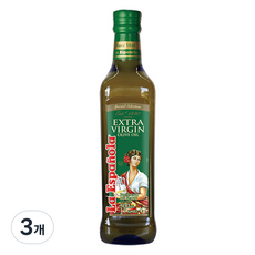 에스파놀라 엑스트라버진 올리브유, 500ml, 3개