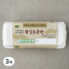 자연애찬 동물복지 인증 황실토종란 1번란 470g, 10구, 3개