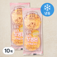 단백질과자점 미니 보름달빵 (냉동), 120g, 10개