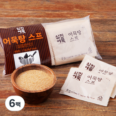 삼진어묵 어묵탕 스프 칼칼한맛 14입, 112g, 6팩