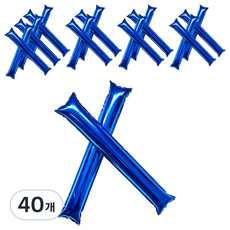 Akako愉快應援棒氣球, 40個, 藍色