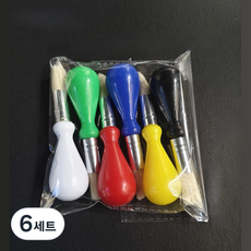 Na Home大號刷具 6種組 混合色, 6套, 10 x 2.6 厘米