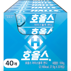 호올스 스틱 아이스블루 캔디 27.9g 40개