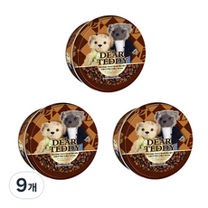 VFOODS 디어테디 플라워비스킷 커피크림, 150g, 9개