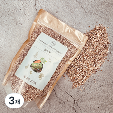 뜰안애 국내산 찰수수, 500g, 3개