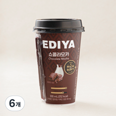 이디야 쇼콜라모카, 6개, 300ml