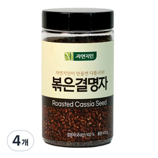 자연지인 국내산 볶은 결명자차, 470g, 4개