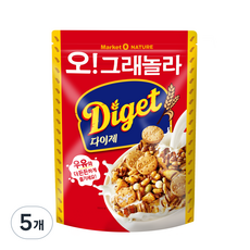 오!그래놀라 다이제, 300g, 5개