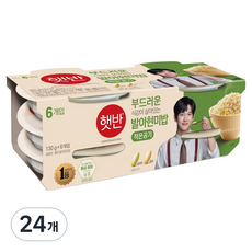 햇반 발아현미밥, 130g, 24개