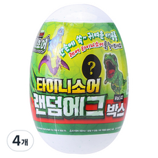 공룡메카드 타이니소어 랜덤발송 에그박스 Vol 2, 4개