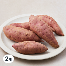 유기농 달수 고구마, 800g, 2개 2개, 800g