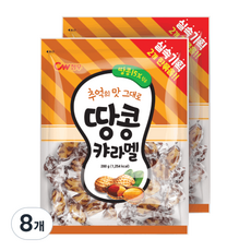 청우식품 땅콩 캬라멜, 280g, 8개