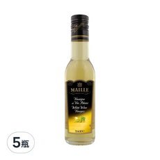 MAILLE 魅雅 白酒醋 250ml – 法國原產, 風味清新, 5瓶