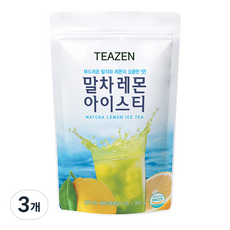 티젠 말차 레몬 아이스티, 500g, 1개입, 3개