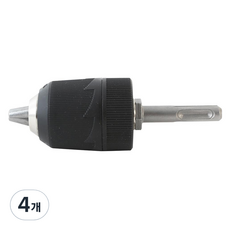BLUETEC 一觸式免鑰匙卡盤 SDS 柄鎖 BDA-13KS 541-1104, 4個