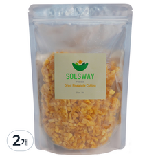 쏠스웨이 솔스웨이 건파인애플 큐브, 2개, 500g