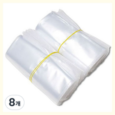 그린비닐 생활 지퍼백 15 x 25 cm, 8개, 100개입