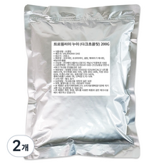 쿠킹스토리 발로나 트로필리아 누아 다크초콜릿, 200g, 2개