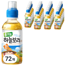 웅진 유기농 하늘보리차, 보리차, 200ml, 72개