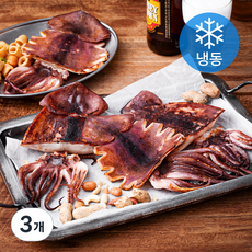 빅마마 반건조 오징어 (냉동), 500g(4미), 3개