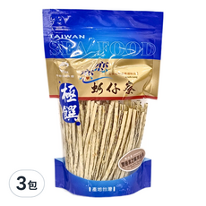 極饌 雙層黑芝麻夾心絲, 130g, 3包