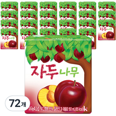 서울우유 자두나무 과일주스, 150ml, 72개
