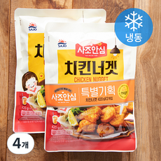 사조 안심 치킨너겟 (냉동), 420g, 4개