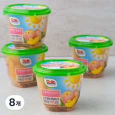 Dole 후룻버킷 복숭아, 425g, 8개