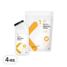 레인보우샵 과탄산소다 프리미엄 500g + 리필 1kg, 4세트