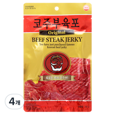 코주부 오리지널 육포, 50g, 4개