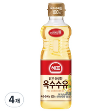 Haepyo 玉米油, 4個, 900ml
