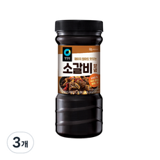 청정원 소갈비 양념장, 840g, 3개