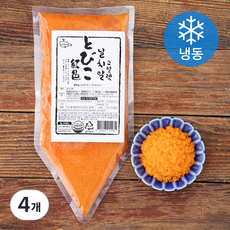 고래미 날치알 스칼렛 (냉동), 300g, 4개
