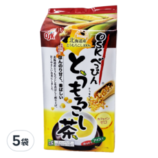 OSK 小谷穀粉 玉米茶包 北海道產100%玉米, 20包, 5袋