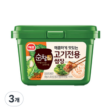 해표 고기전용쌈장, 500g, 3개