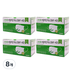 防飛沫KF-AD一次性牙科口罩, 8個, 白色, 50入