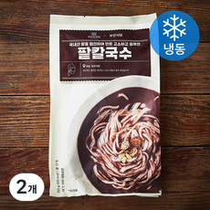 모두의맛집 보안식당 팥칼국수 (냉동), 550g, 2개